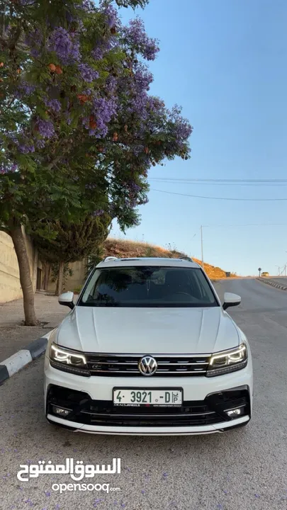 V.W Tiguan R-line 2020 فولكسفاغن تيجوان 2020