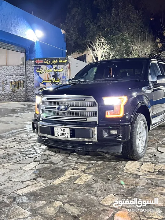 ford f150 2017 platinum  3500cc ecoboost قير 10 غيار