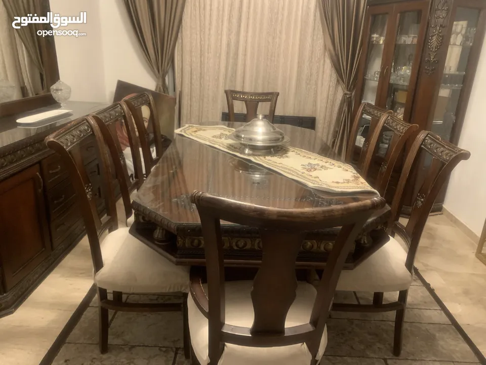 غرفة سفرة 3 قطع للبيع