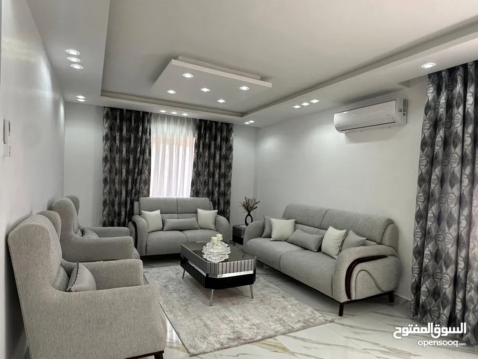 شقه مفروشه للايجار في الدوار السابع  ( Property 39158 ) سنوي فقط