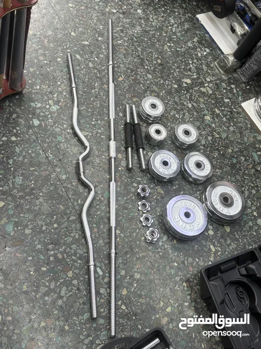 حقيبة أوزان كروم 55 KG الأكثر مبيعاً بالأردن