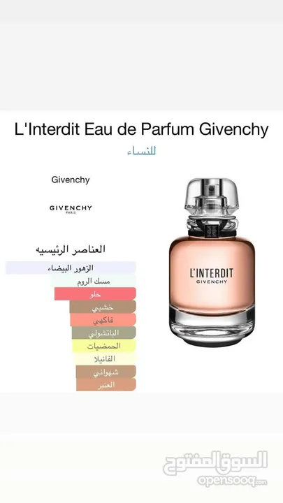 عطور فرنسية اصلية