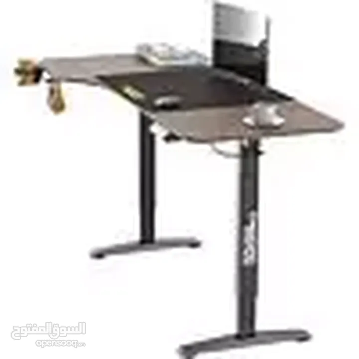 طاولة العاب مع تحكم بالارتفاع و الوان ر جي بي Twisted Minds T Shaped Height Adjustable Electric desk