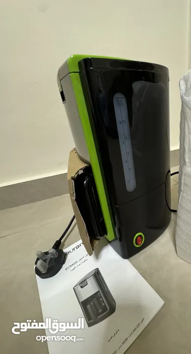 ‎ ماكينة صنع القهوة يورون 900 واط لون اسود Euron 900 Watts 3-1 Designer Coffee Maker, Black