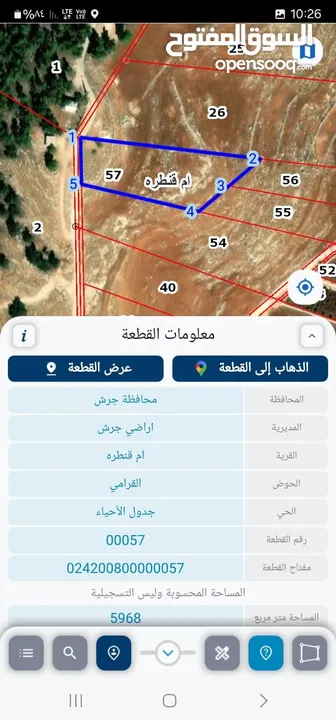 مزرعة للبيع جرش ام قنطره