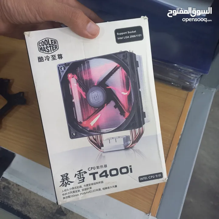 مبرد هوائي من كولر ماستر T400 أربع انابيب حرارية