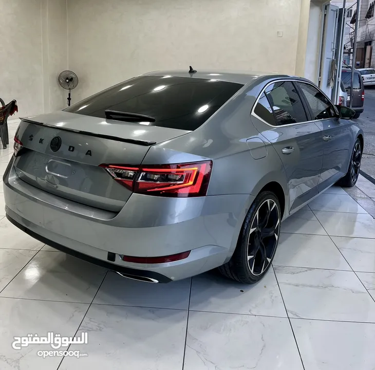 سعر حررق Skoda SuperB 2019 ديزل Full ترخيص وتأمين سنة فحص نخب عداد 160