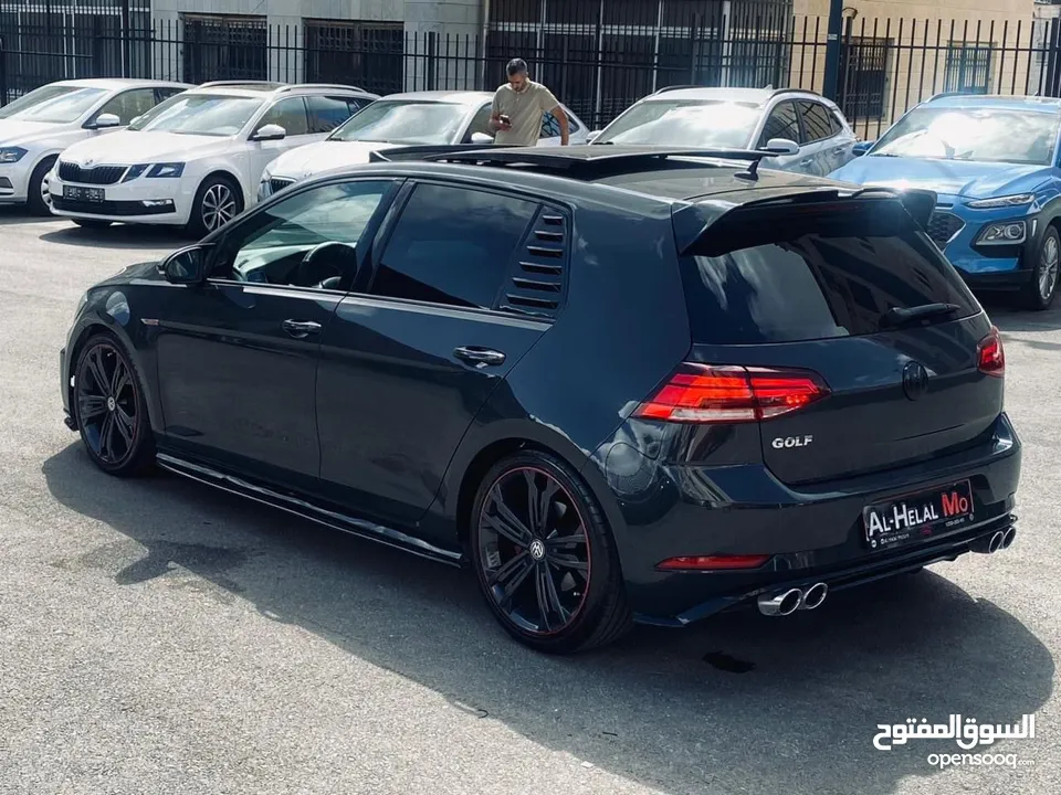 جولف MK 7.5 Golf GTI بتعديلات Full GTI والاجمل بكل تفاصيلها ولونها السيارة فل اضافات ولا غلطة