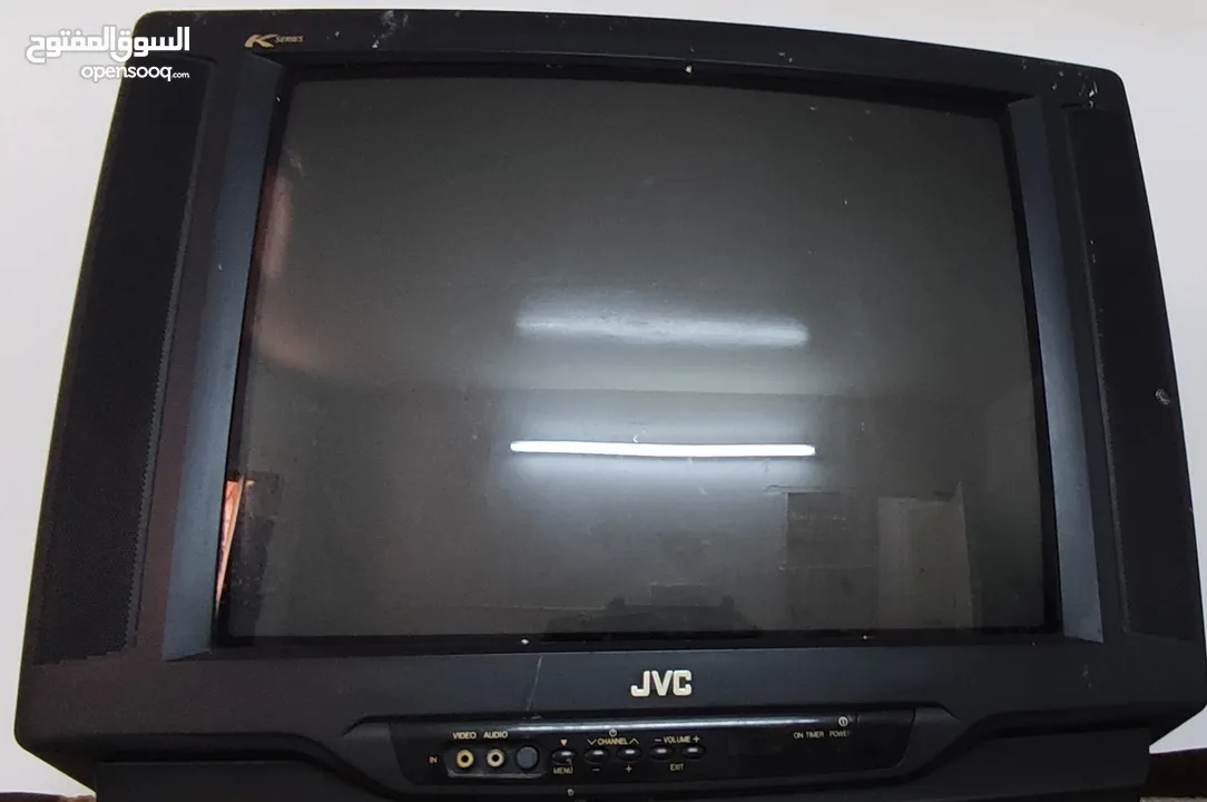 one JVC tv used