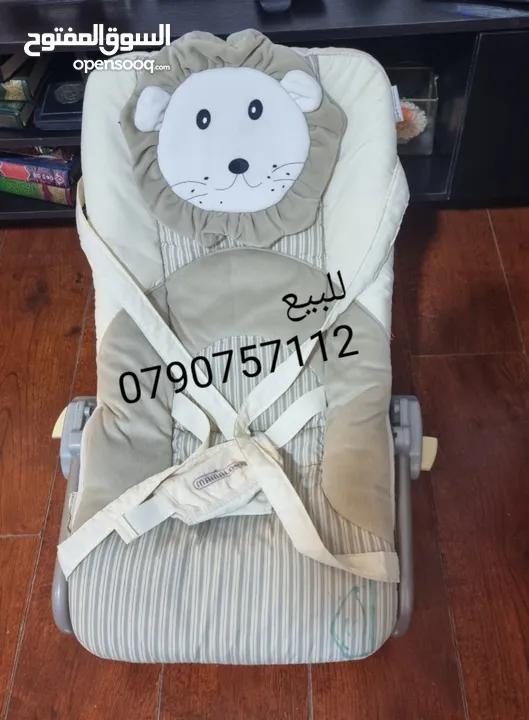 أغراض بيبي للبيع شبه جديده