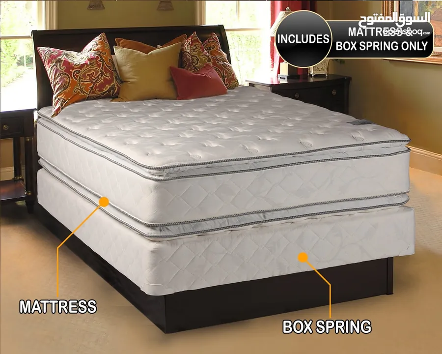 al kind of Hotel type pillow top spring mattress medical mattress available for sell