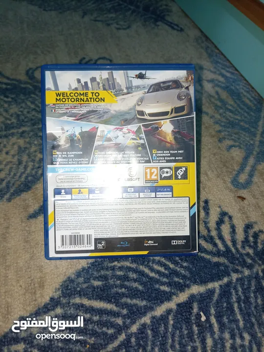 سيدي ذا كرو 2 بلايستيشن 4 بحالة ممتازة جدا وبحال الوكاله THE CREW 2 PlayStation 4 ممتاز جدا جدا جدا