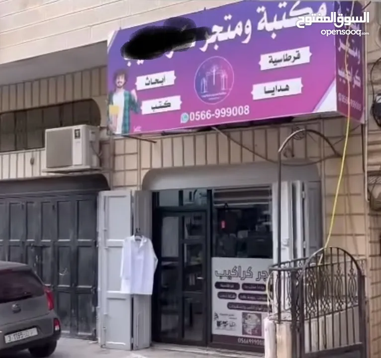 متوفر محل للايجار السنوي مقابل جامعة الخليل / البوابه الخلفيه  المحل مجهز بالكامل