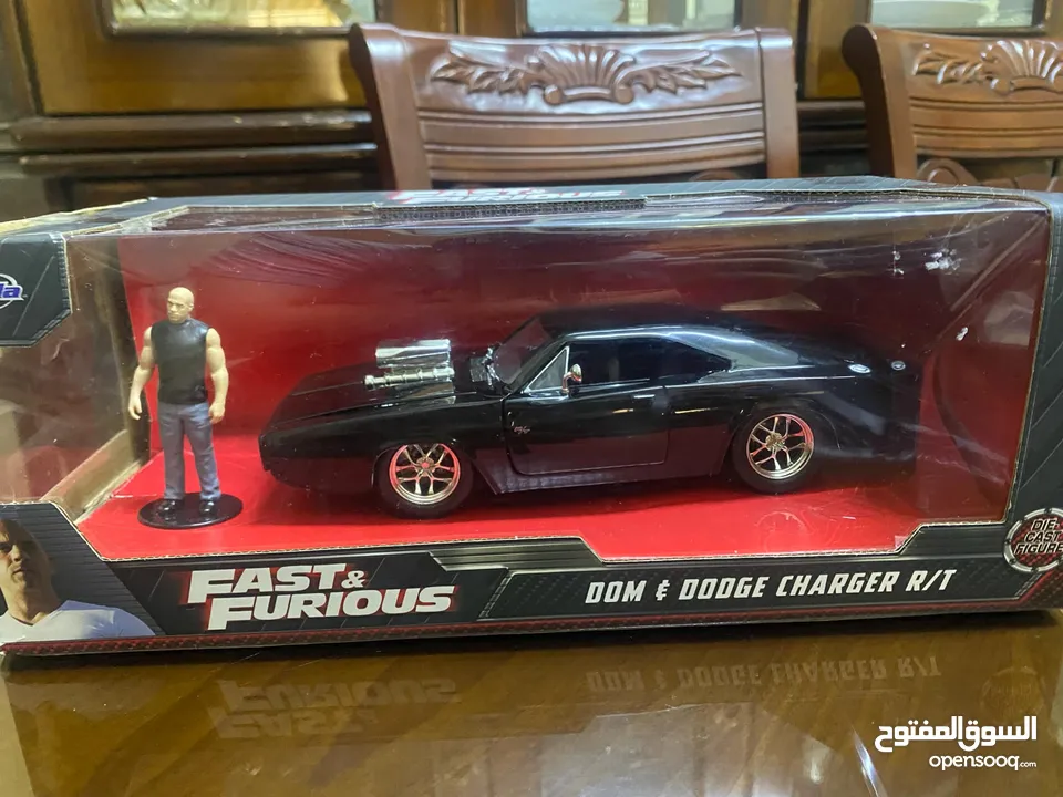 مجسم سيارة من سلسلة افلام Fast and Furious للبيع السعر 60 دينار