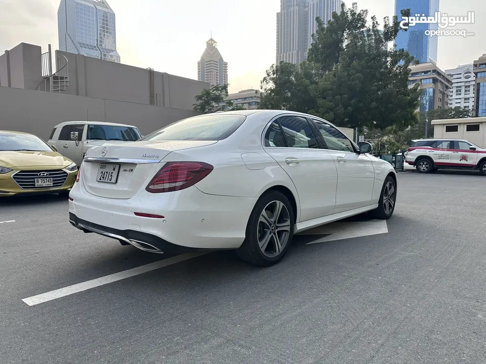 Mercedes E300 low mileage 2018