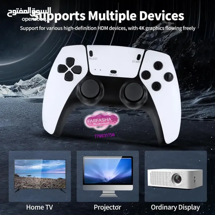 Game Stick pro ultra 4K المطووور الأصلي أكثر من عشرين لعبة 21 نظام ألعاب