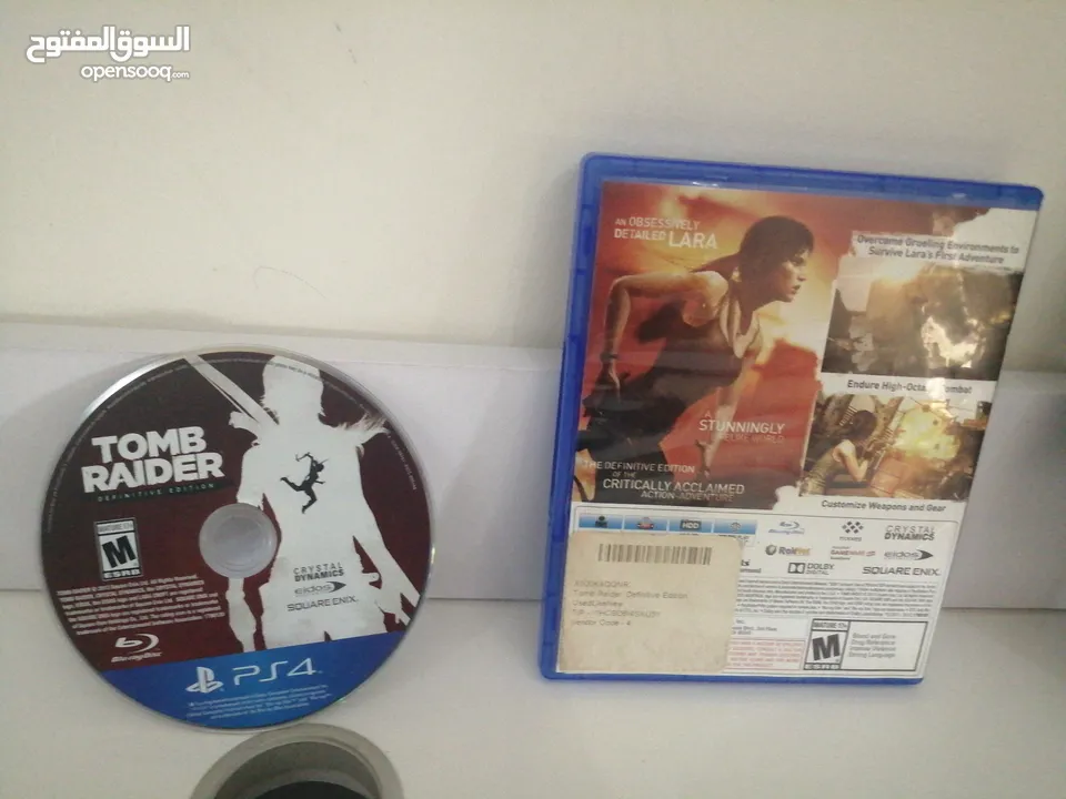 سي دي tomb raider نظيف ولا خدش سبب البيع تم التختيم العبة جدا حلوة غير قابل للتفاوض ولا خدش