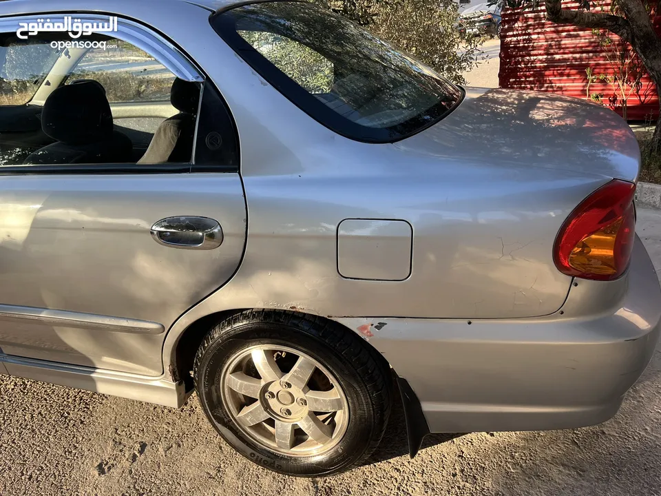 كيا سبكترا 2001 Mr اعلى صنف جير عادي للبيع  مرخصة سنة كاملة ماتور 1500cc  كوشوك جديد