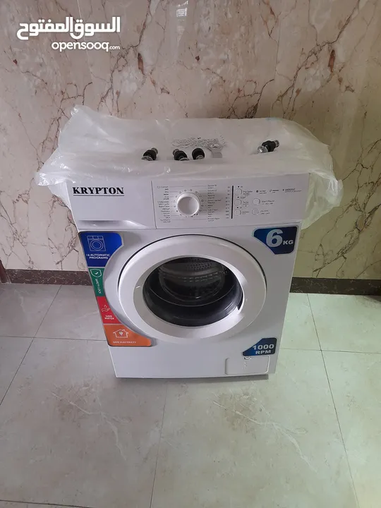 غسالة اتوماتك ماركة كريبتون ( KRYPTON) Automatic washing machine