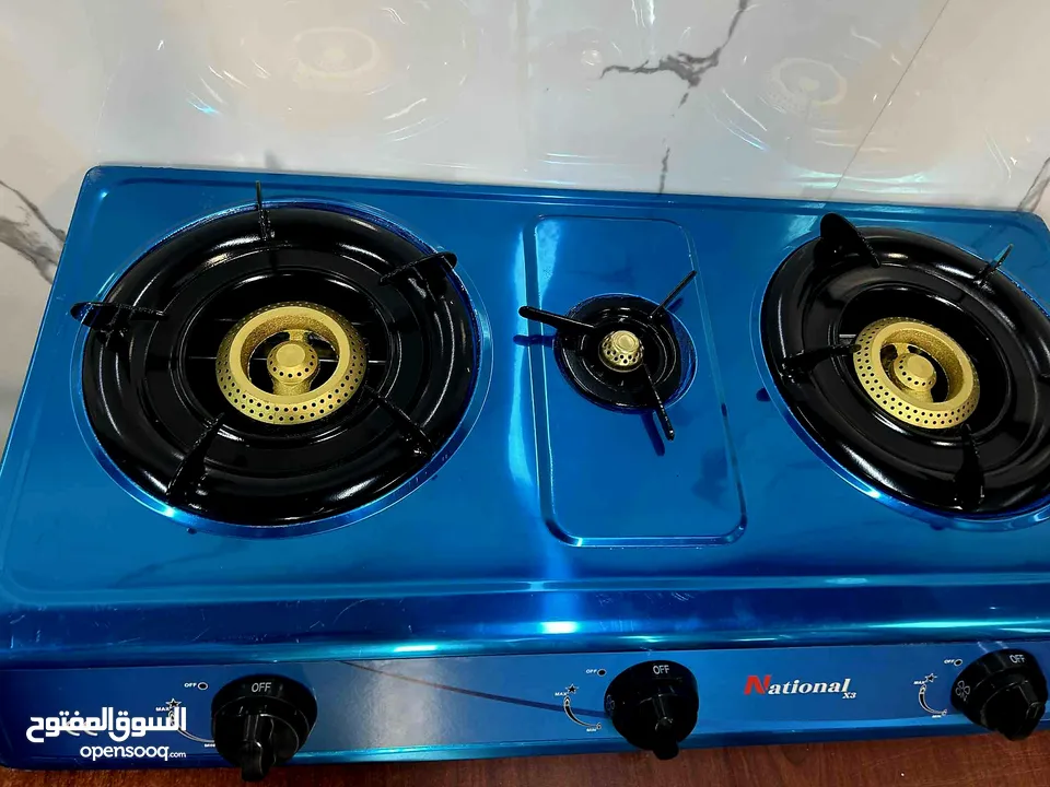 طباخ 3 عيون ناشونال 18 شامل التوصيل مكفول سنه  للتواصل على الواتس اب