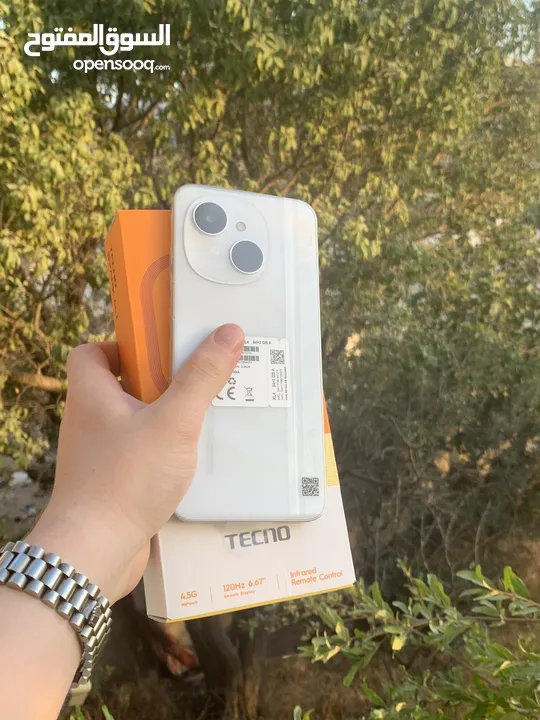 شبيه الايفون تكنو سبارك g1 128 جيجا الرام 4GB+4GB كفالة 13 شهر على الجهاز طبعا جديد مع مرفقاته