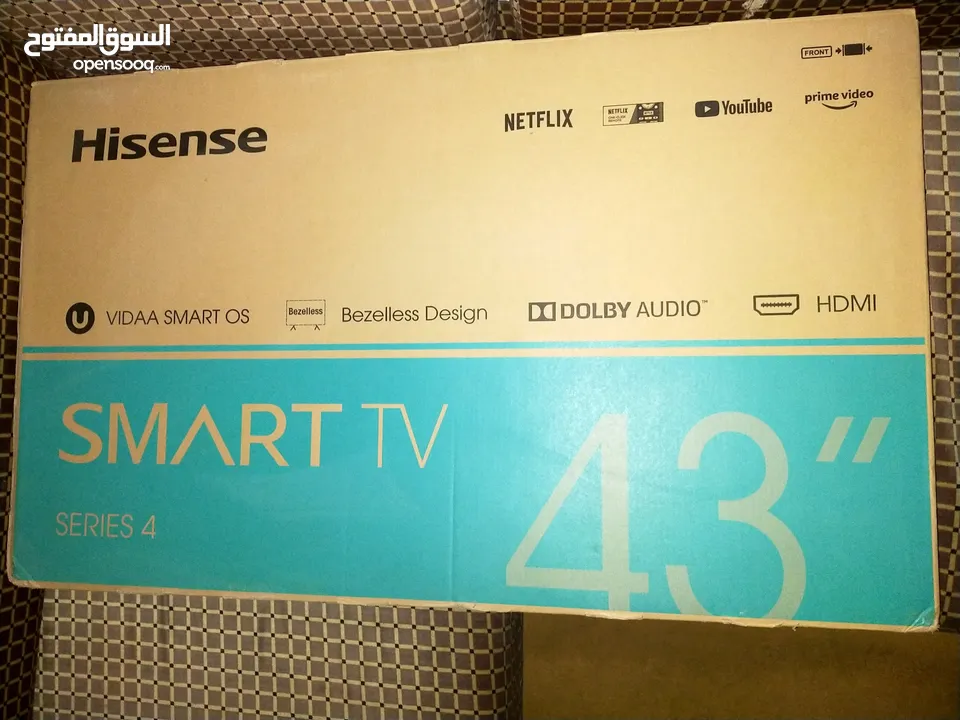 شاشة هايسنس SMART TV 43 SERlES4