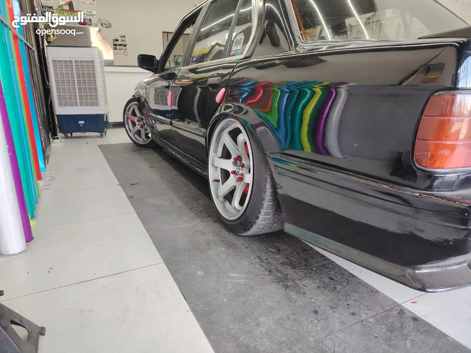 بي ام دبليو BMW E30  320  بوز نمر موديل 1986 محدثة 1990