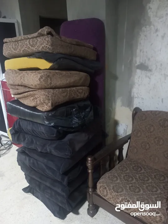 طقم مورس 7 مقاعد مع 14 حبه اسفنج