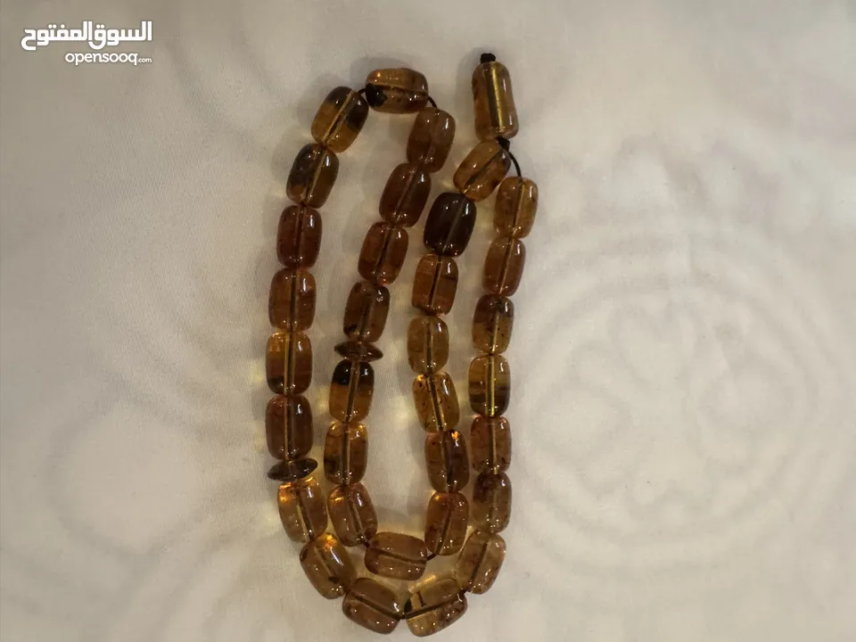 مسباح كهرمان ازرق نادر دمانيكان