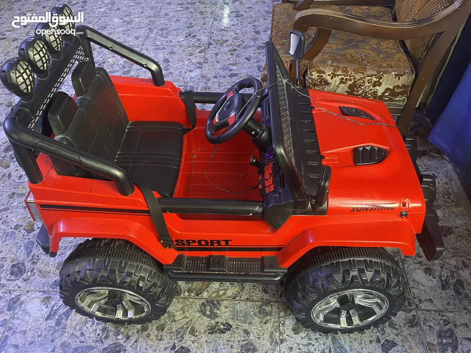 سيارة اطفال : ألعاب أطفال مستعمل : بغداد البلديات (231450724)