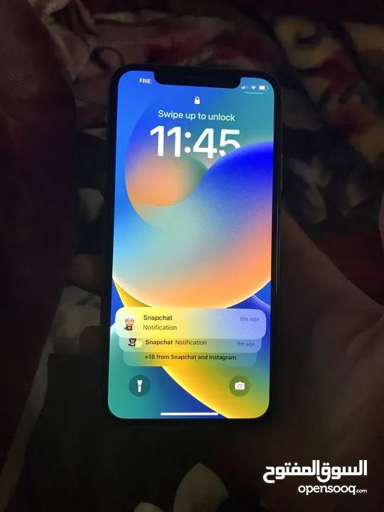 IPhone X mobile condition is very Good battery health 80 no open no repair