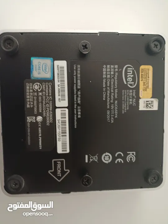 جهاز Intel NUC متوافر كمية منه المواصفات في الوصف