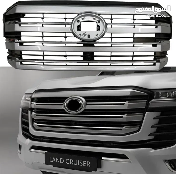 Toyota Land Cruiser 2022-25 Front Grill with Logo Brand New in Box- pickup Juffair