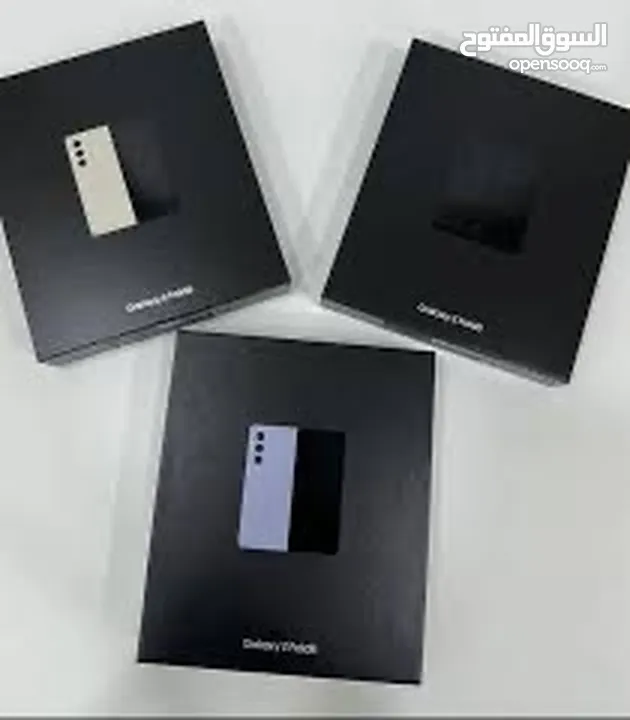 SAMSUNG Z FOLD 6 فل بكج الشركة كفالة الوكيل BMS   (512/256GB)
