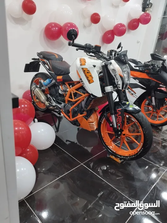 ktm duke 390دفعة واقساط