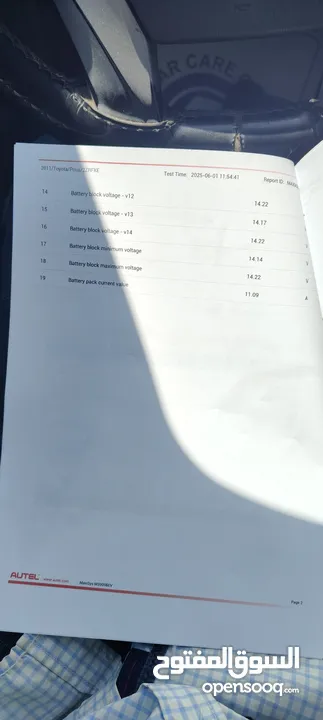 بريوس 2011 فحص كامل بحال الوكالة ولا غلطة بسعر مغري وللبيع المستعجل