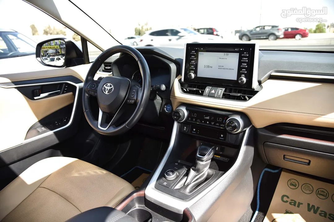 تويوتا راف فور هايبرد بلاك ايديشن Toyota RAV4 Hybrid AWD 2021 Black Edition