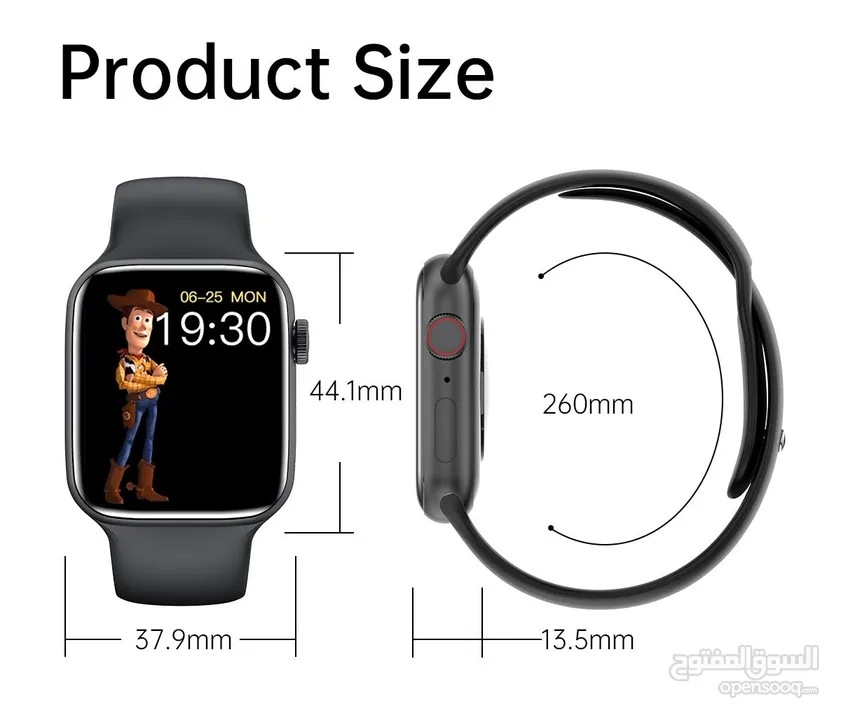 * اقدم لكم ساعة شبيهة بأبل الإصدار الجديد * من شركة Modio ساعة فخمة وجودتها عالية وشاشة حلوة وملمس س
