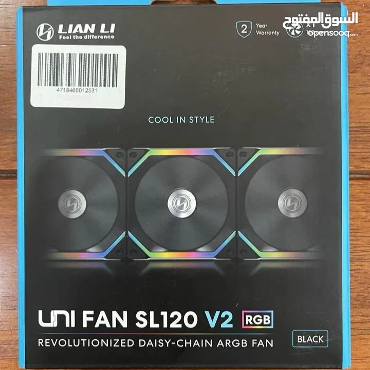 Lian Li SL120 V2 Fans (NEW)