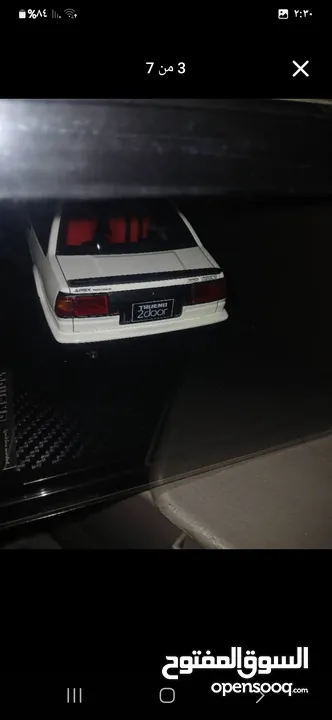 مجسم تويوتا ae86 قياس 1/18 نوع اجنيشن