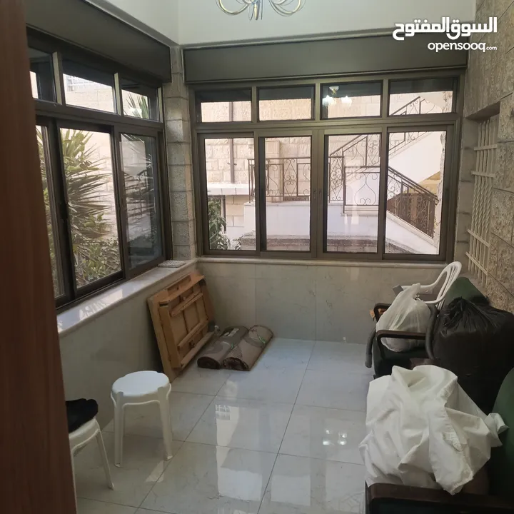 ستديو واسع مع حديقة للايجار رام  الله التحتا