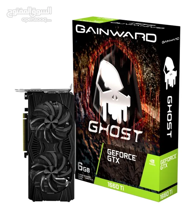 كارت شاشة للبيع GTX GHOST 1660TI