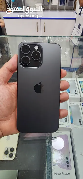 iPhone 15 pro max وارد الشرق الأوسط بحالة الجديد بطارية 100%