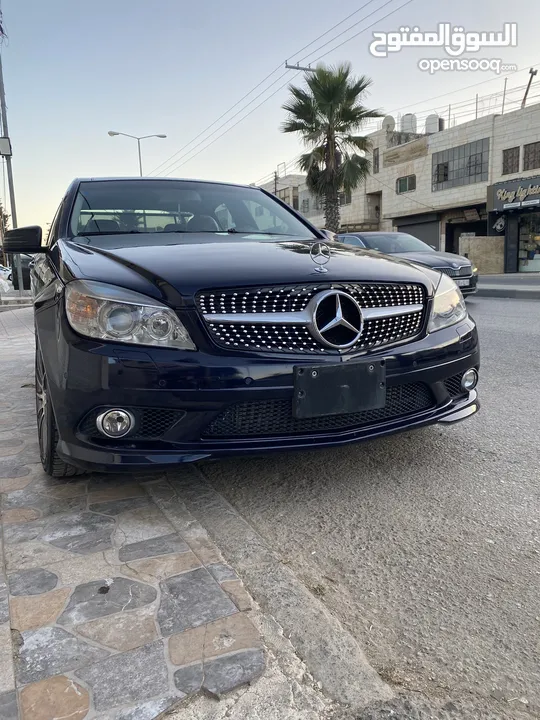 مرسيدس C220 kit AMG ديزل محرك بحالة ممتازة