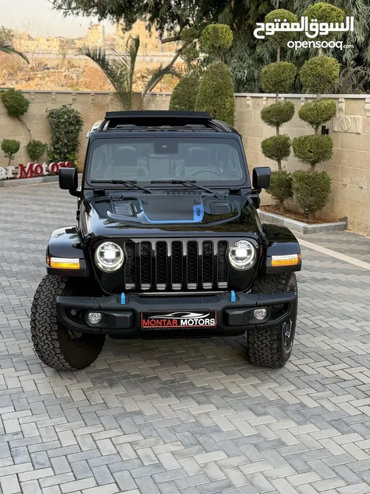 جيب رابيكون ترخيص 2022 محرك 2000 هايبرد  جير أوتوماتيك 375 حصان