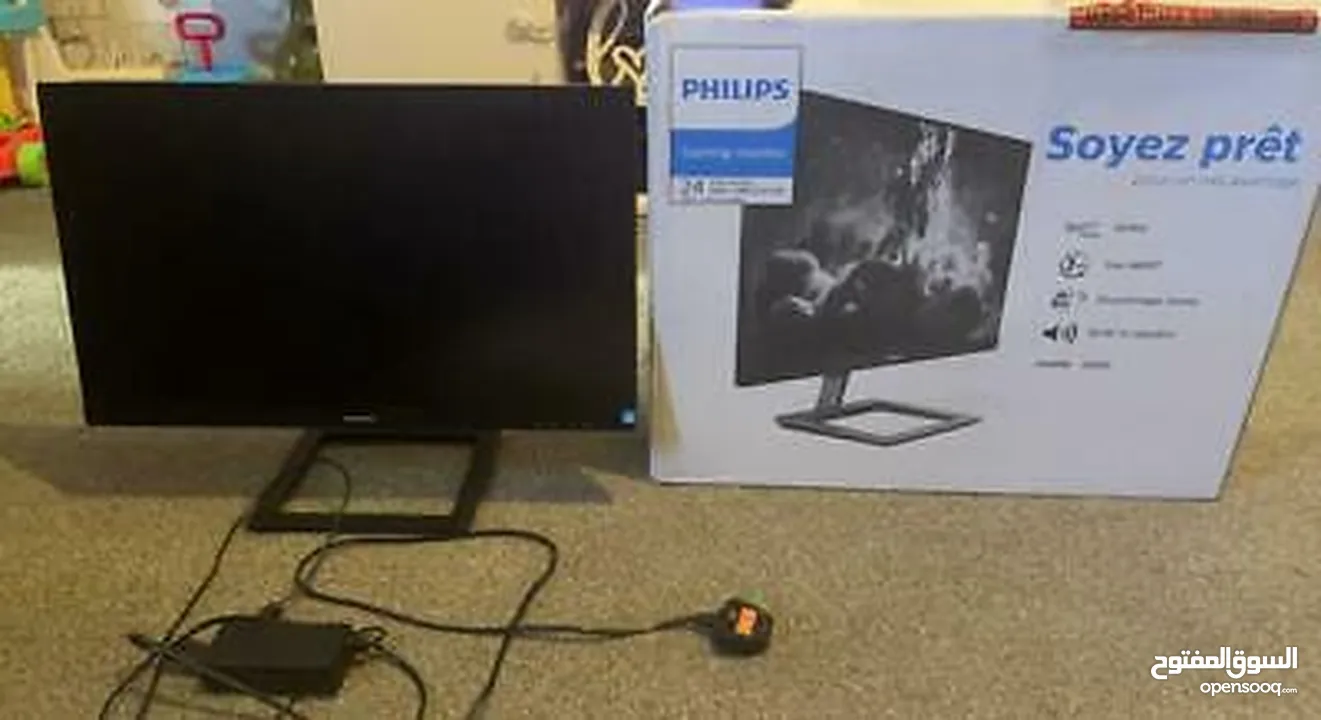 PHILIPS GAMING MONITOR SOYEZ PRET 144Hz 24 INCH شاشة جيمنج 24 إنش من فيلبس
