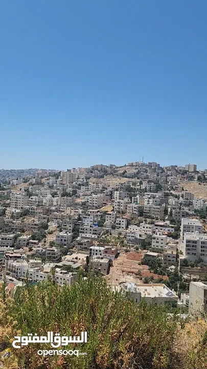 قطعه ارض مطله للبيع في السلط نقب الدبور سكن ج