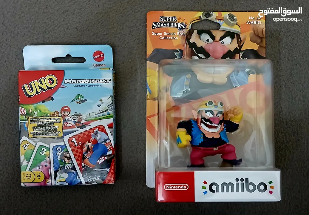 nintendo amiibo and mario uno