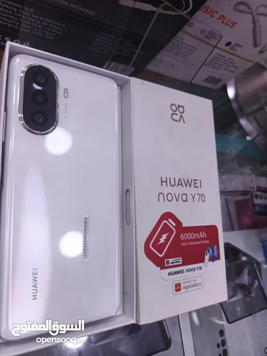 جهاز جدبد 128g 8rsm  Huawei nova Y70