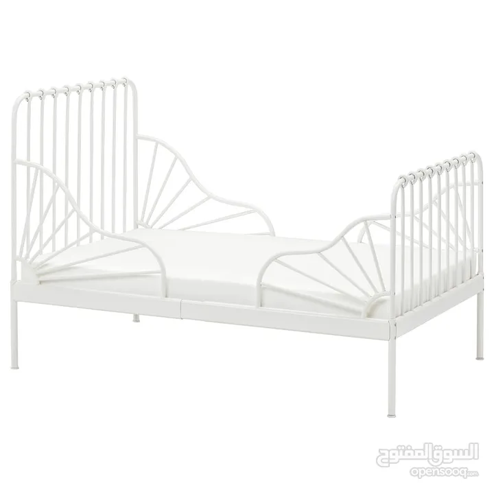 سرير مينين ايكيا الذي يتوسع مع نمو أطفالك مع مرور الوقت Minnen IKEA bed that expands for you kids